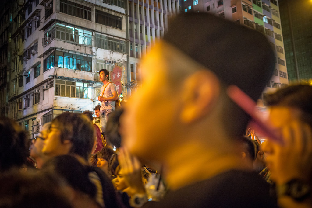 The crowd at Occupy Central